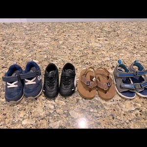 Toddler boy 5 & 6 shoes. Puma, Carter’s, Oshkosh